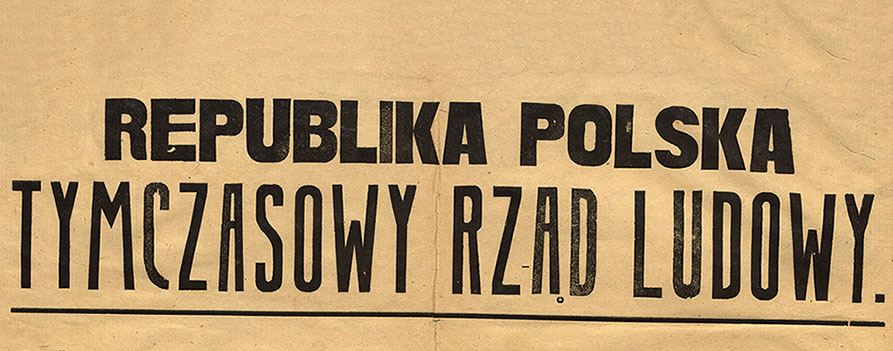 Powstanie Tymczasowego Rządu Ludowego Republiki Polskiej w Lublinie