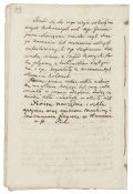 Materiały archiwalne, rękopis