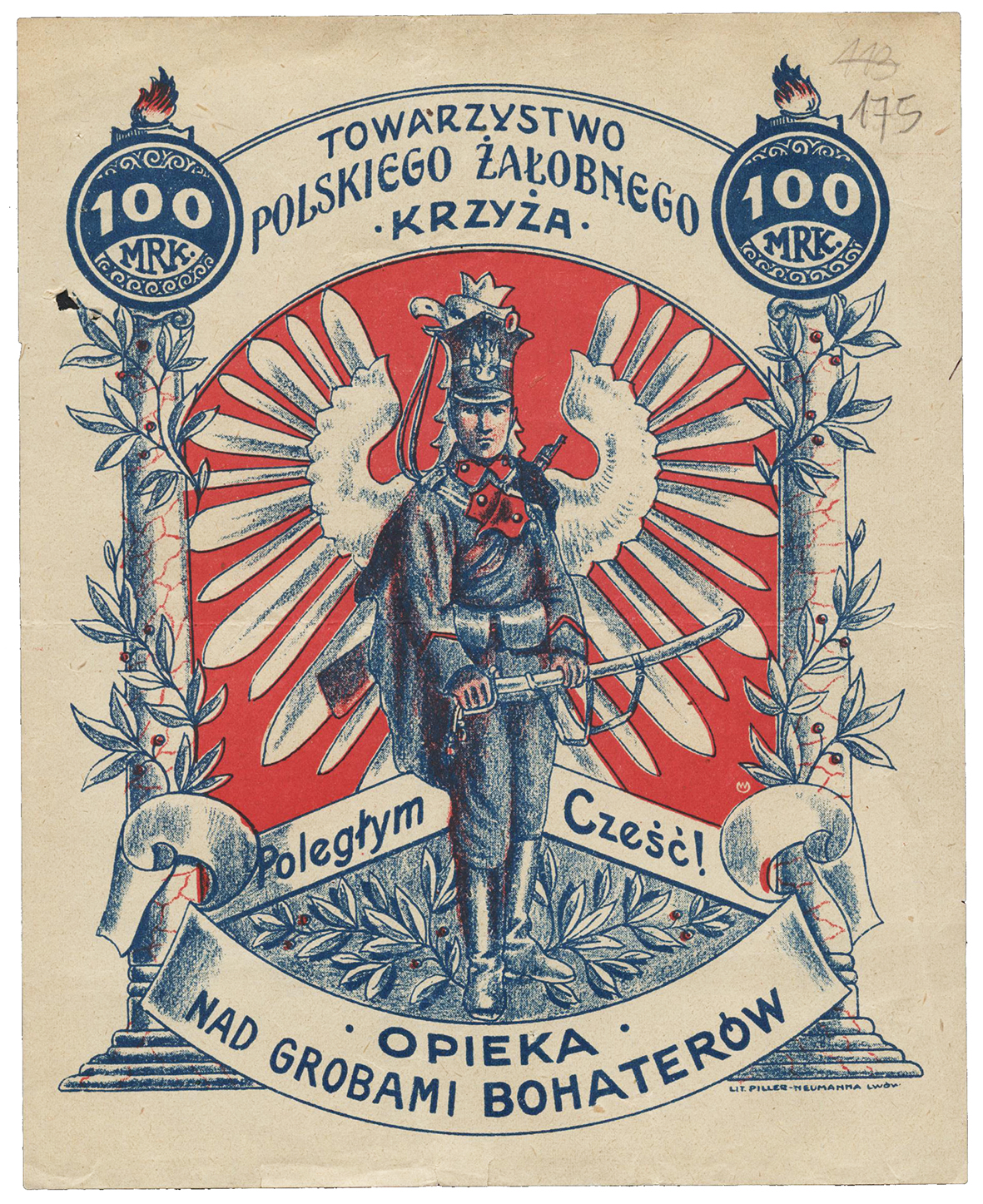 Ilustracja żołnierza, materiał archiwalny