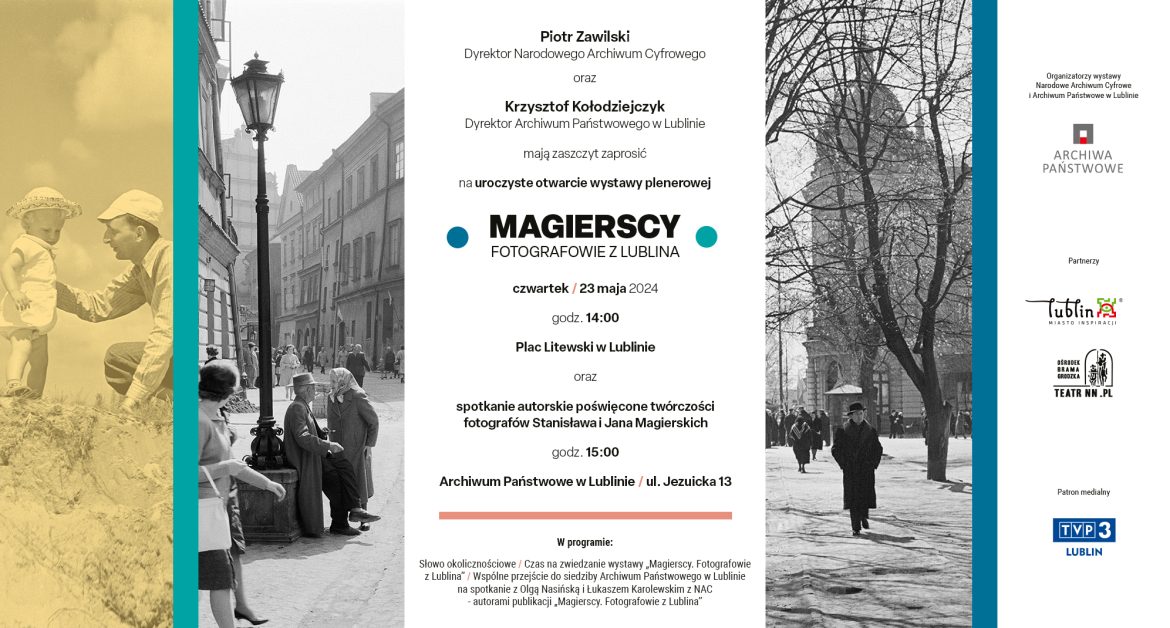 „Magierscy. Fotografowie z Lublina”. Wystawa i spotkanie autorskie.