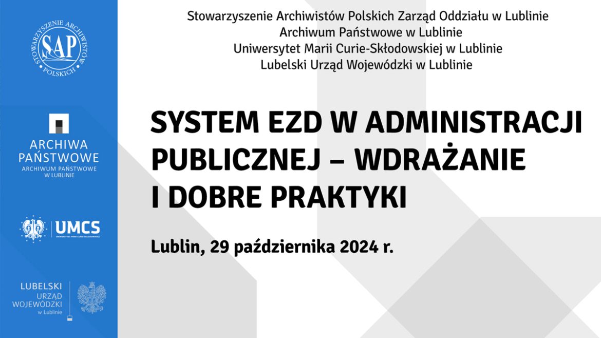 Relacja z III Lubelskie Sympozjum Archiwalnego w dniu 29 października 2024 r.