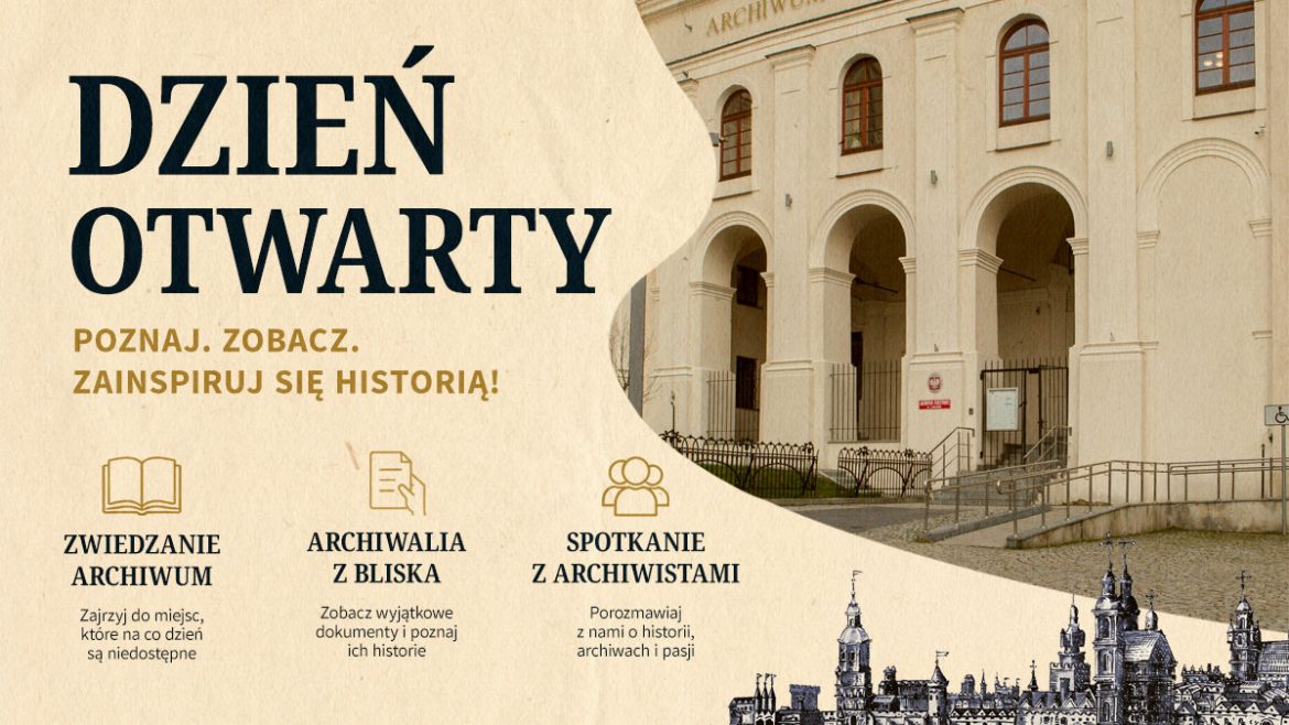 Dzień Otwarty z okazji Międzynarodowego Dnia Archiwów 9 czerwca 2026 r.